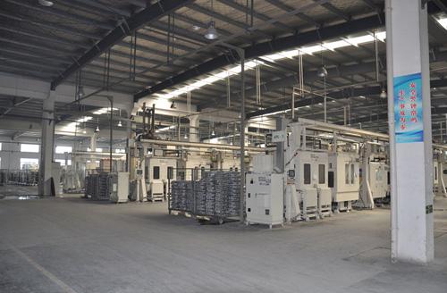 Kai Xiang precision casting automatic line workshop to obtain municipal intelligent manufacturing de